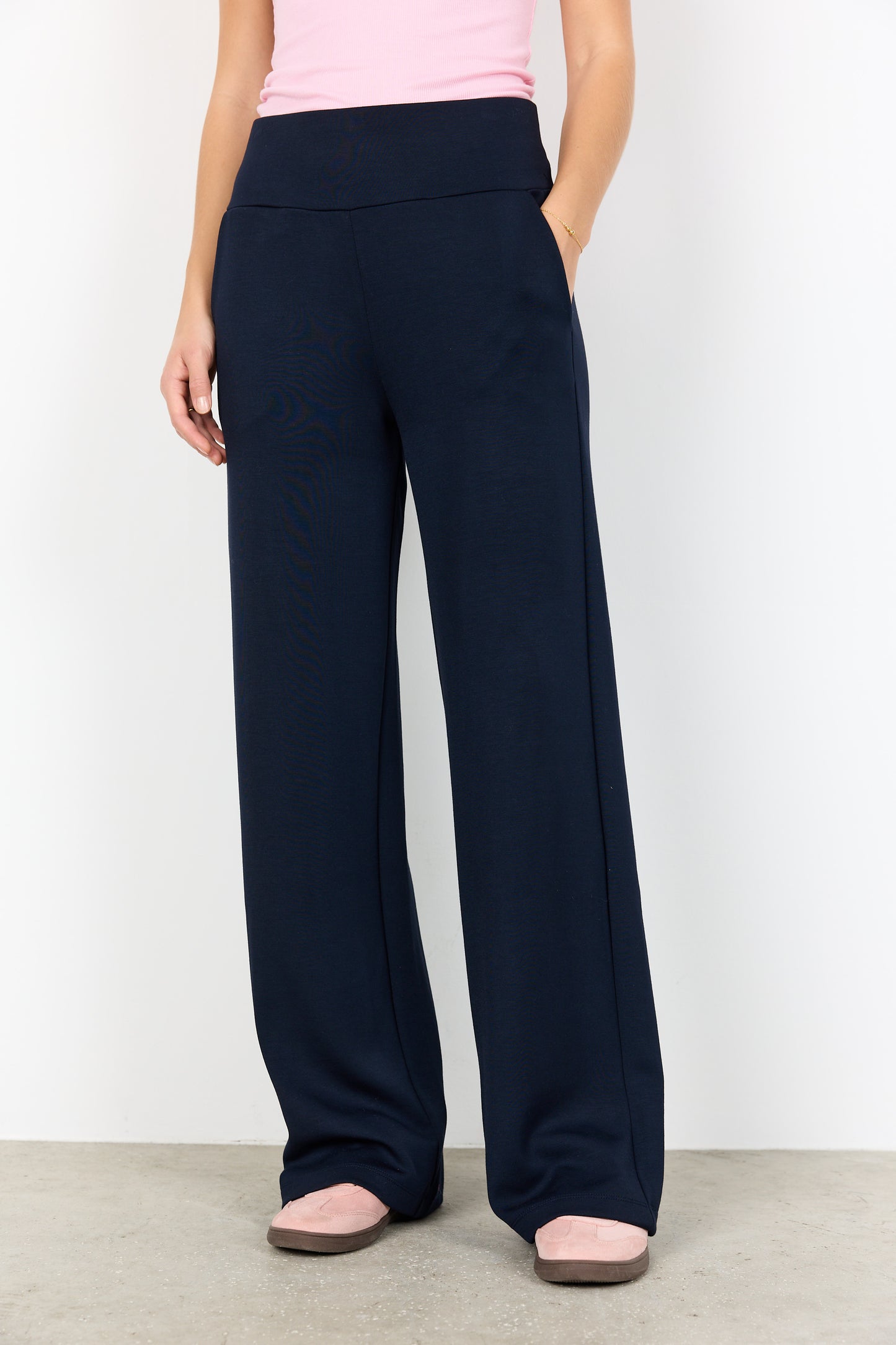 Soyaconcept broek Banu 279 donkerblauw