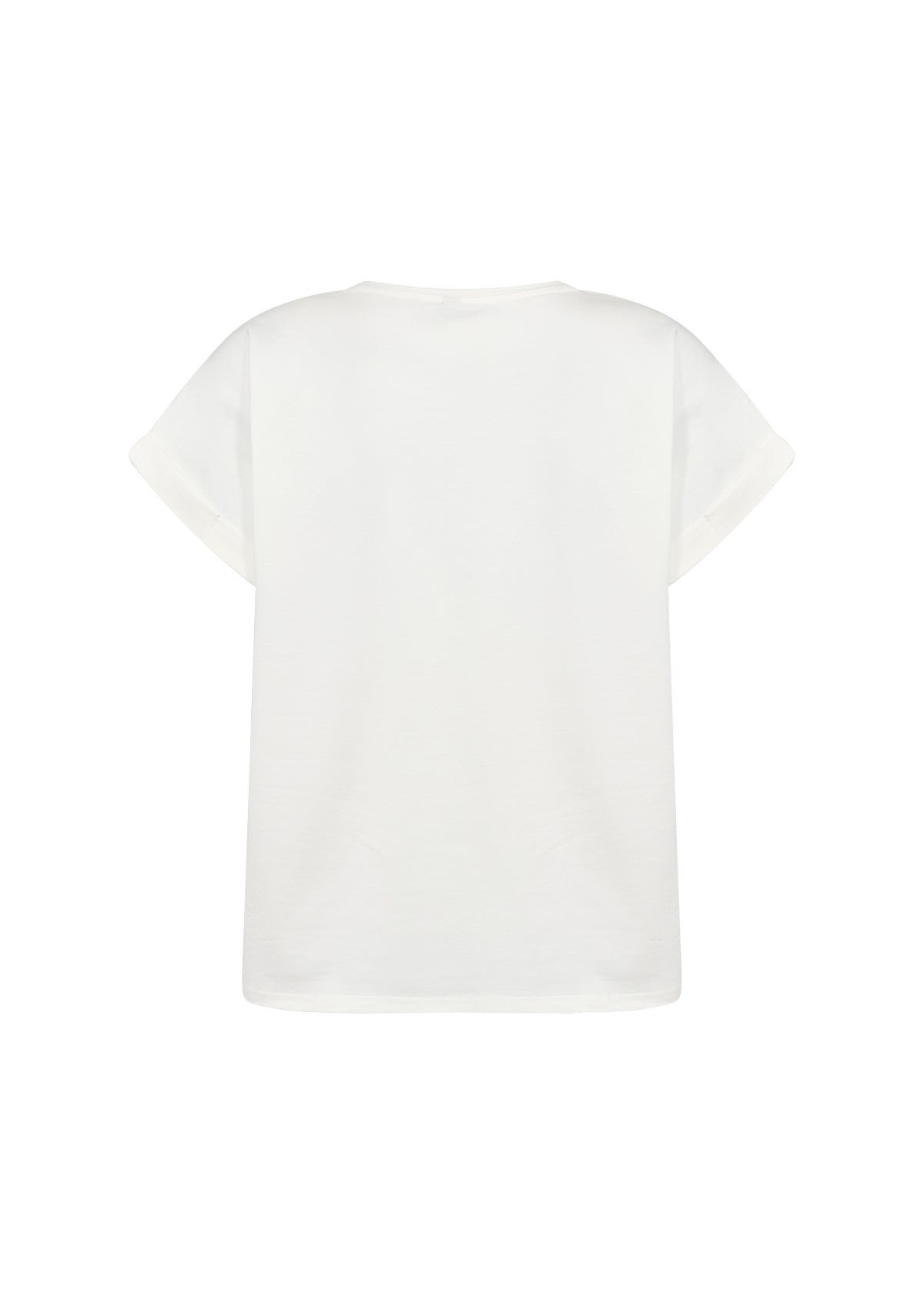 Soyaconcept T-shirt Rina FP 15 offwhite/blauw