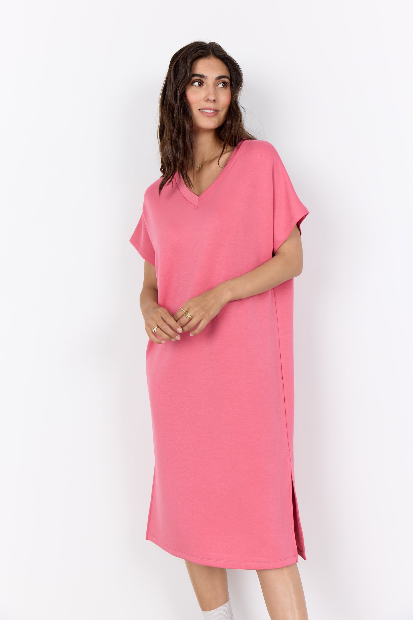 Soyaconcept jurk Banu 296 roze
