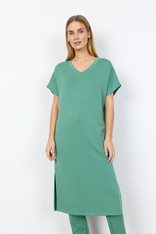 Soyaconcept jurk Banu 296 jadegroen