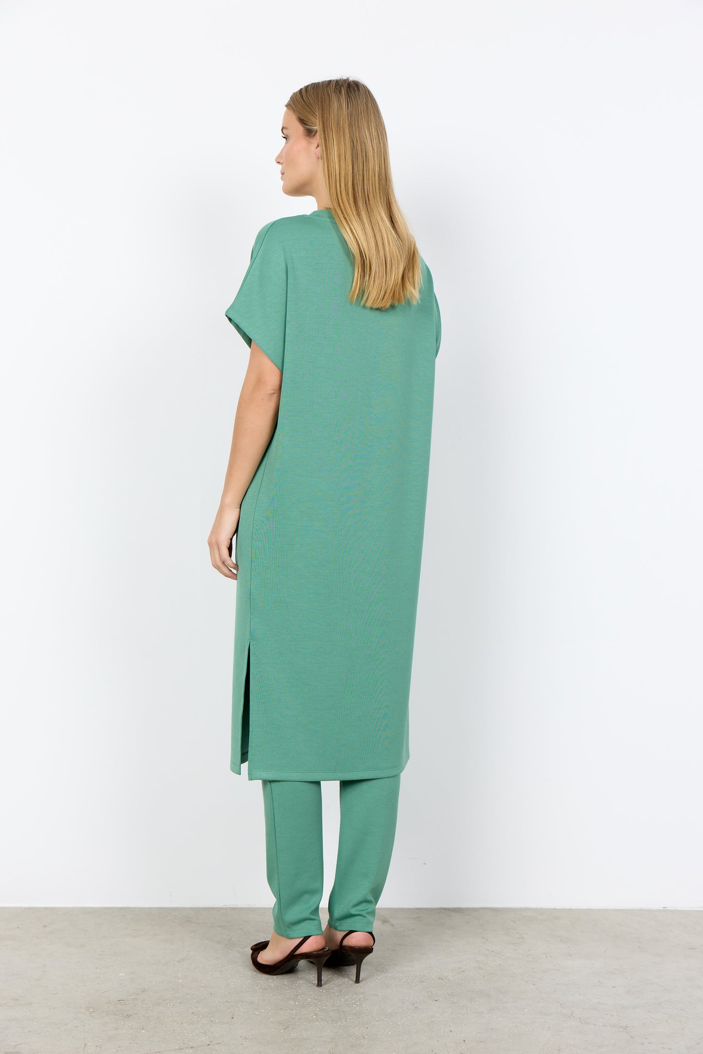 Soyaconcept jurk Banu 296 jadegroen