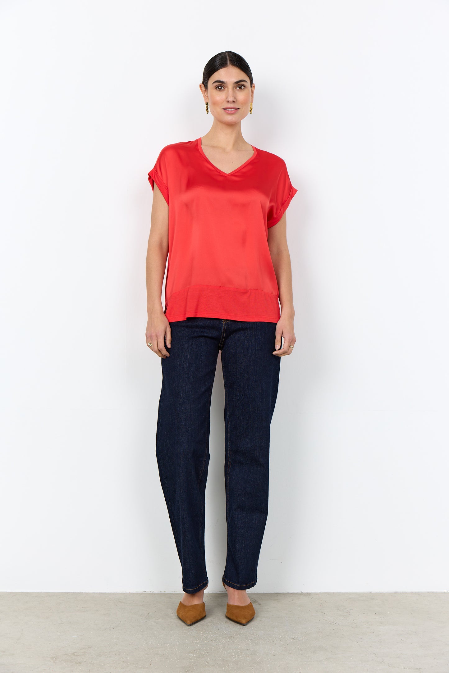 Soyaconcept top Thilde 52 koraal