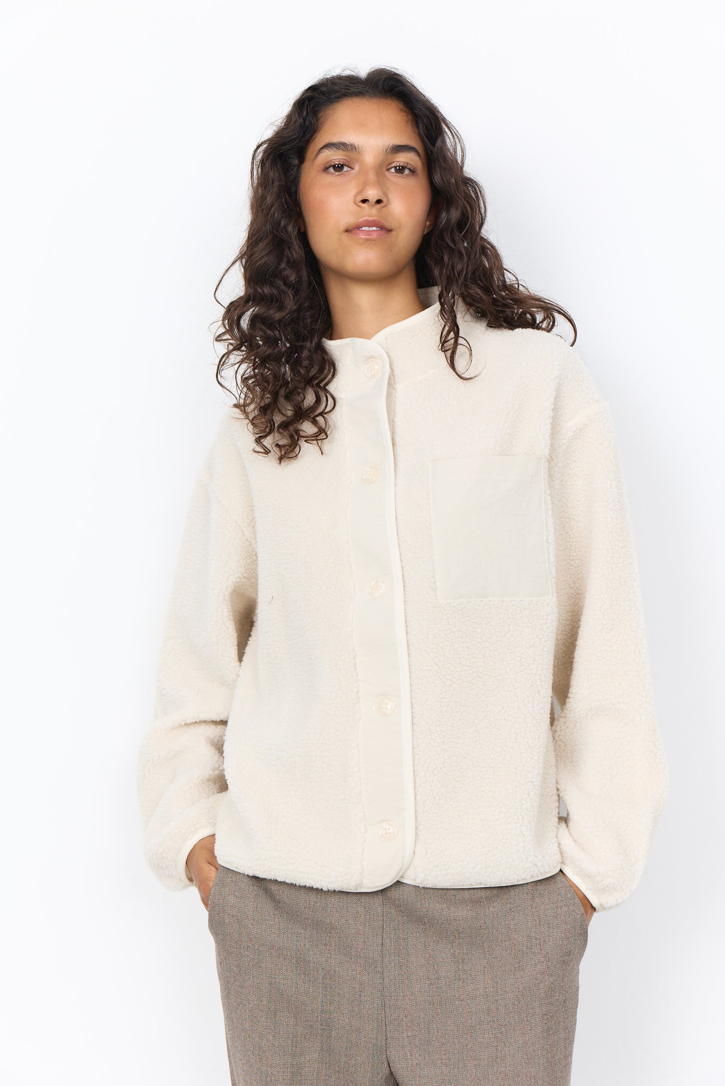 Soyaconcept vest Onyx 15 ecru