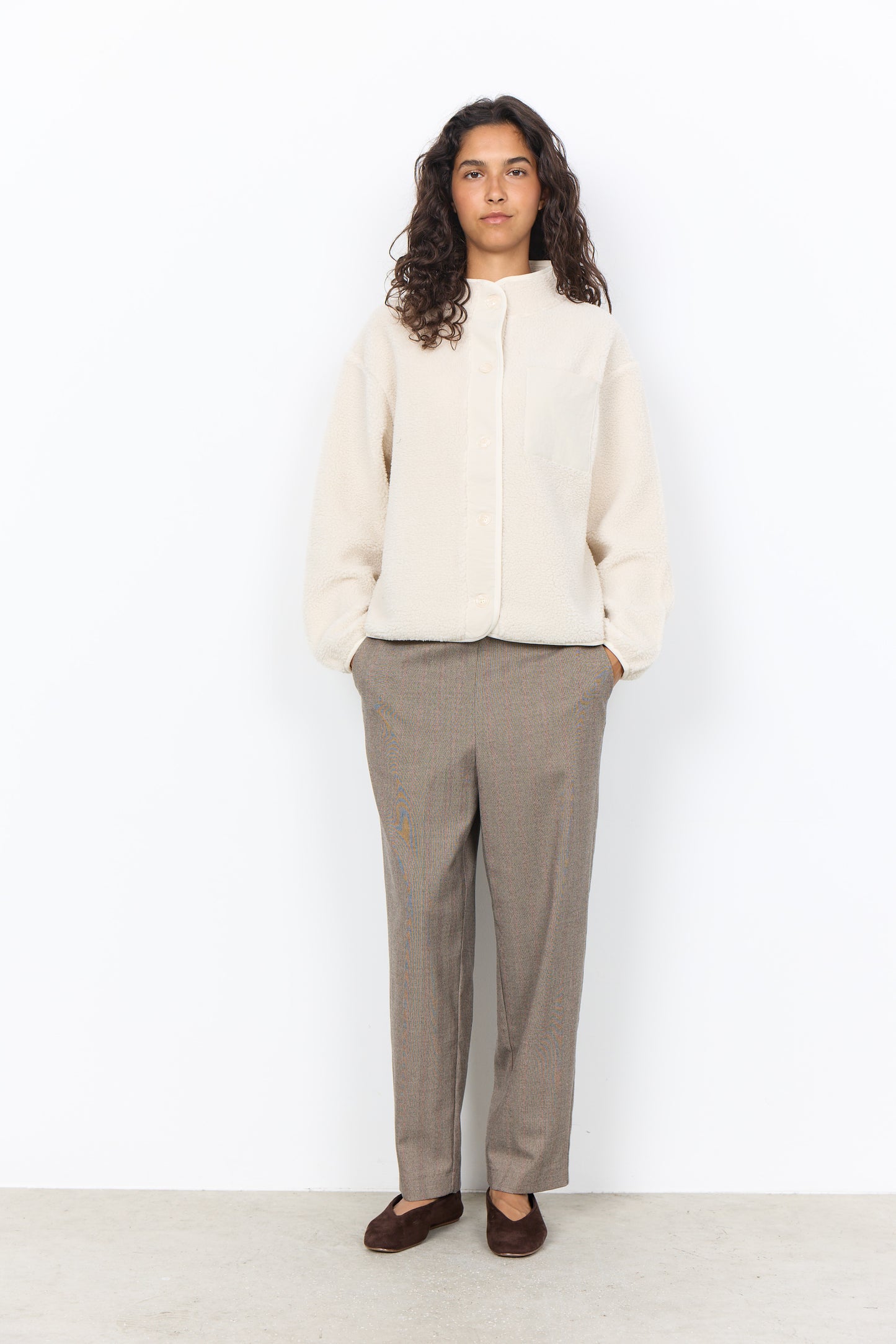 Soyaconcept vest Onyx 15 ecru