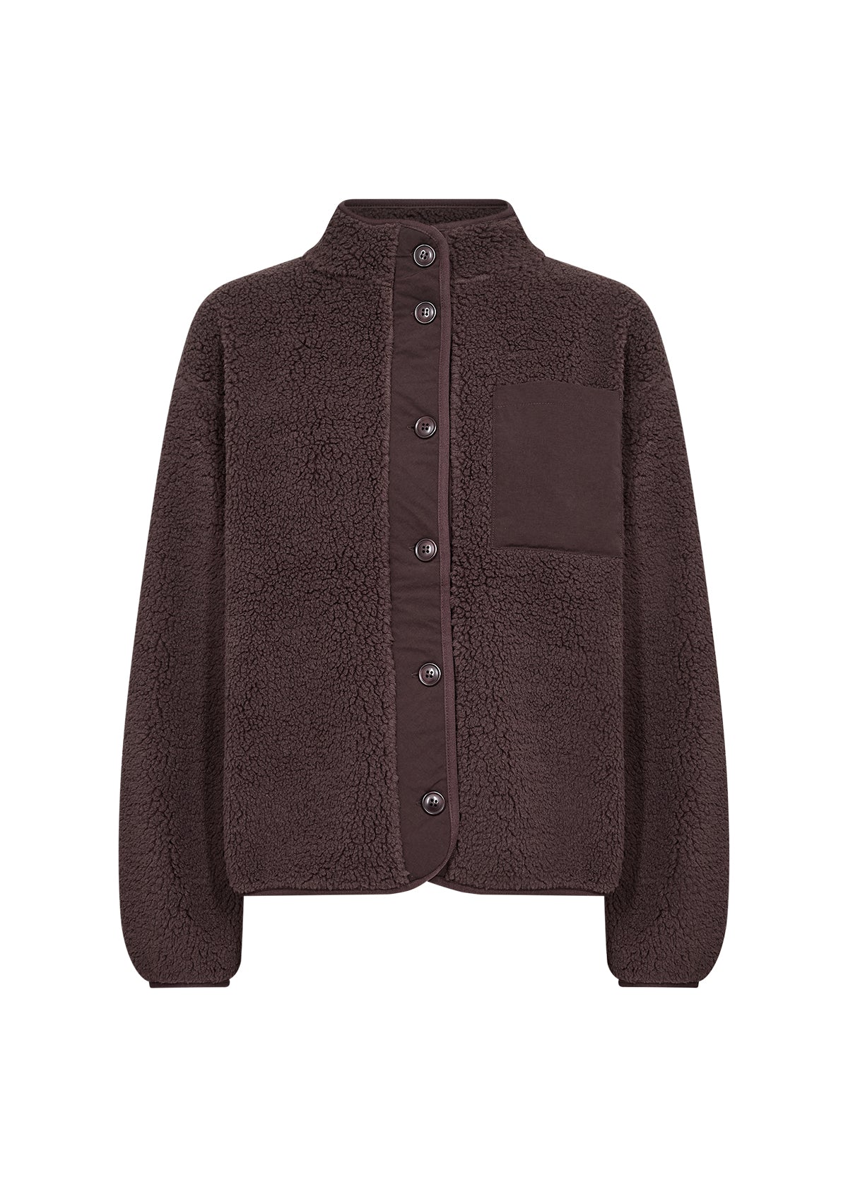 Soyaconcept vest Onyx 15 donkerbruin