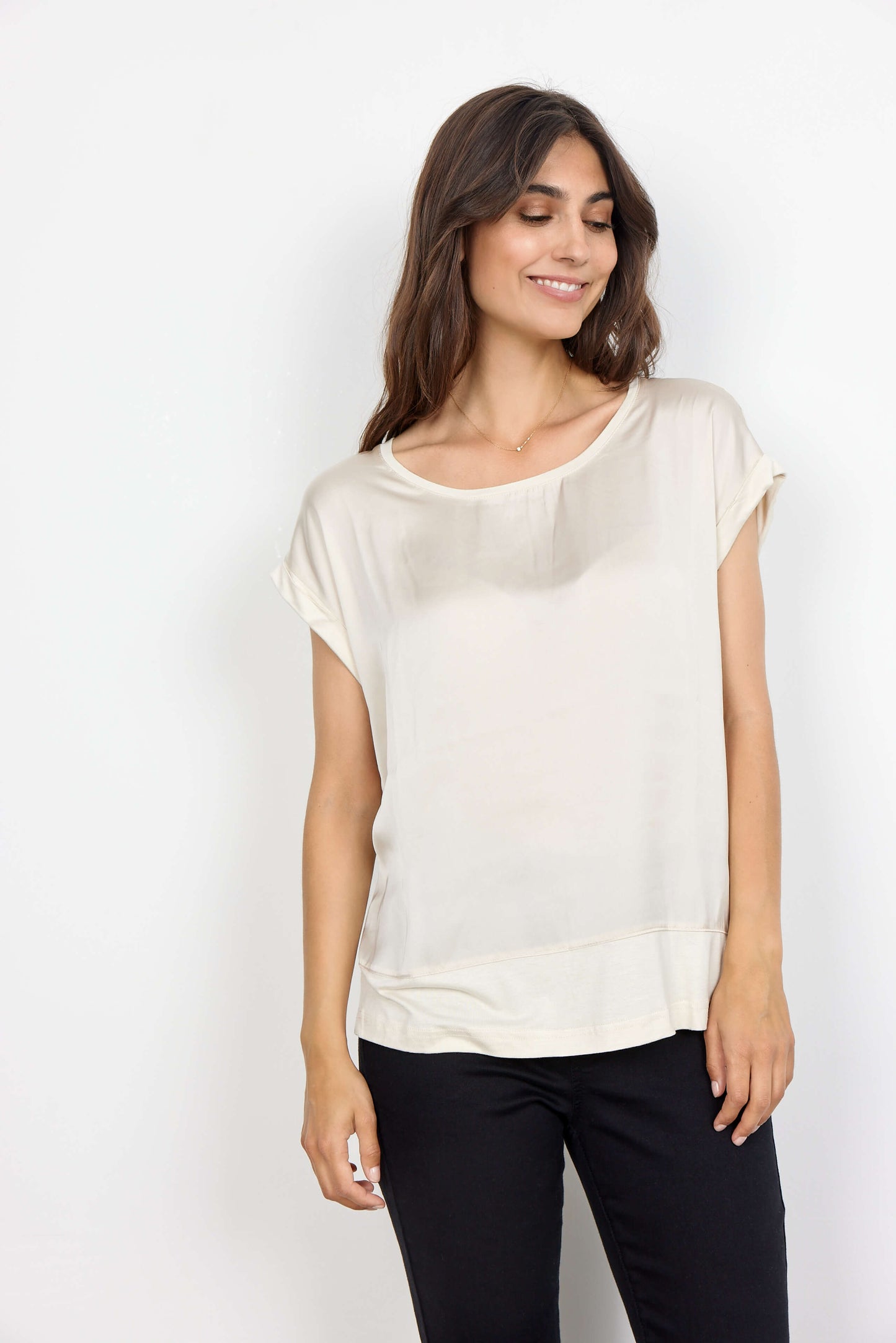 Soyaconcept top Thilde 6 lichtzand