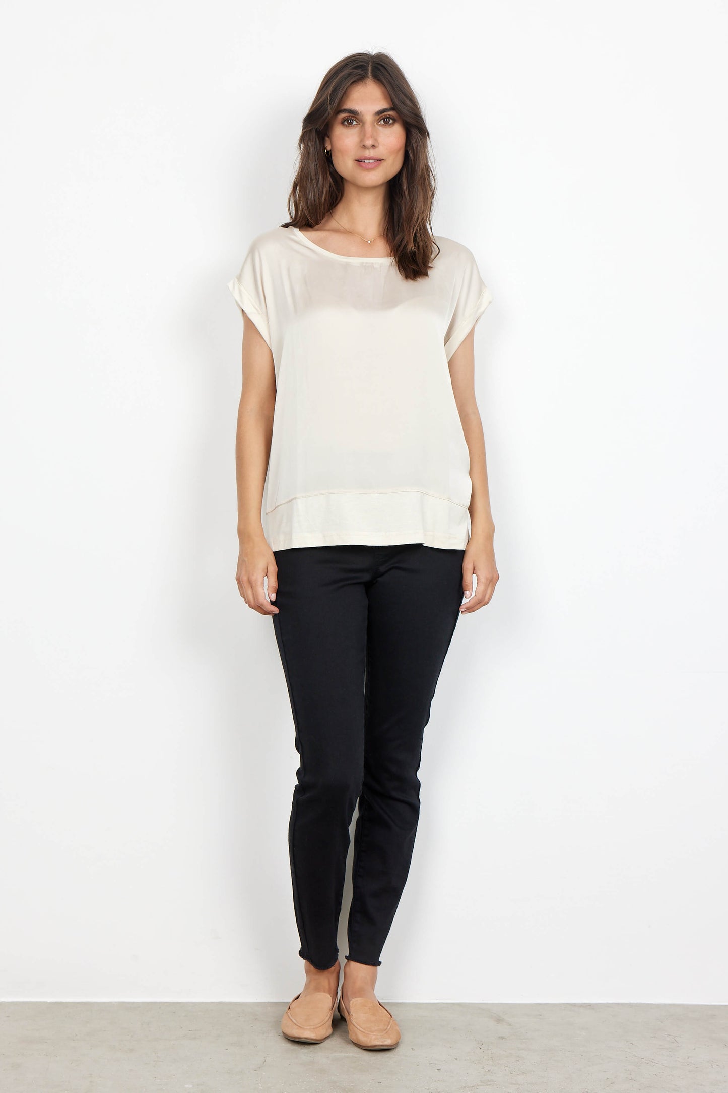 Soyaconcept top Thilde 6 lichtzand