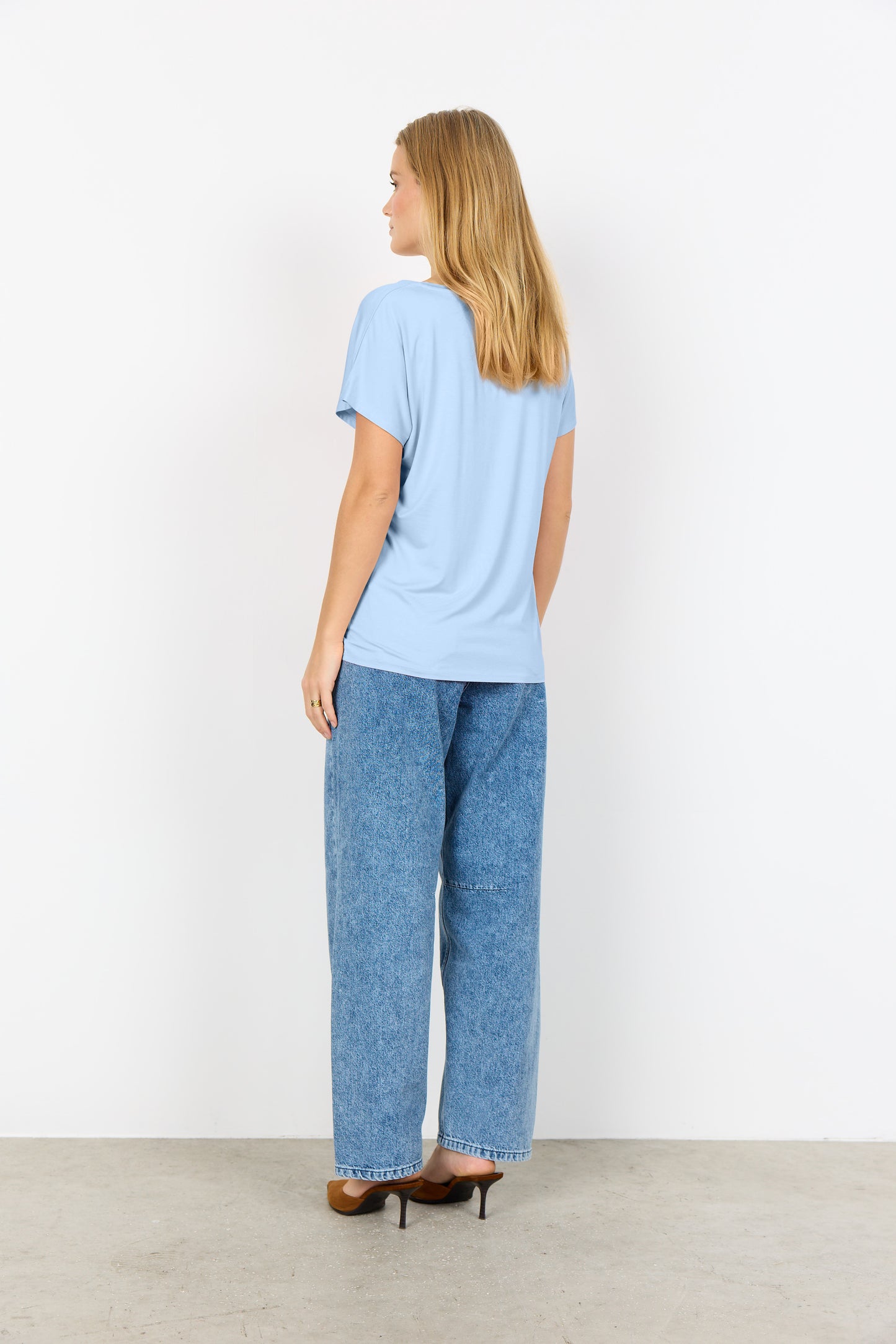 Soyaconcept T-shirt Marica 32 lichtblauw