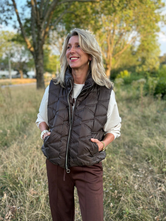 Bella bodywarmer bruin one size