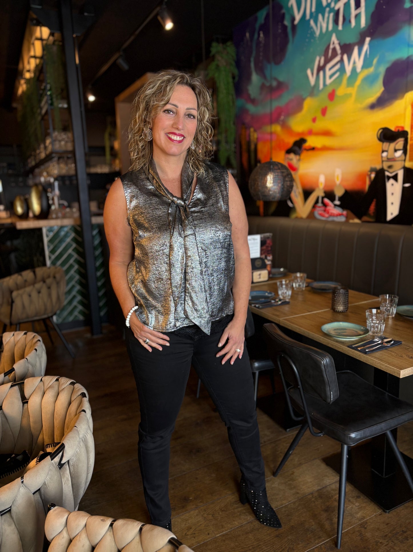 Ivy Beau top Amylia silver