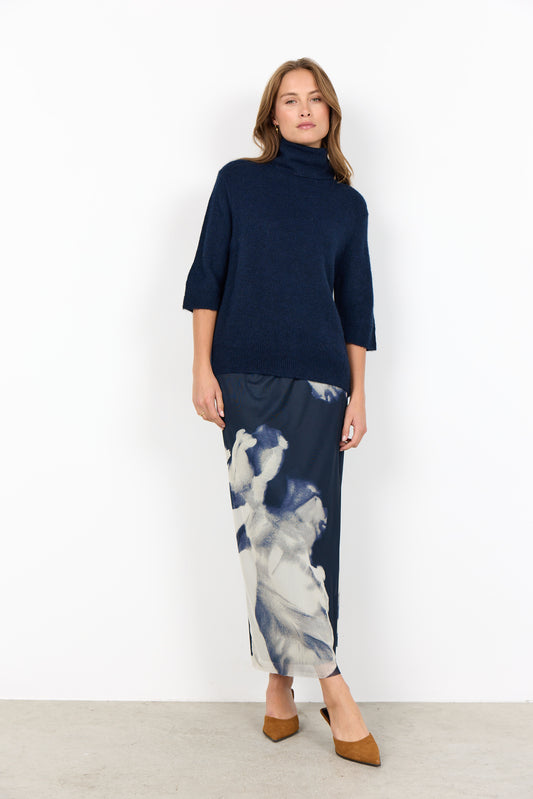 Soyaconcept trui Nessie 45 donkerblauw