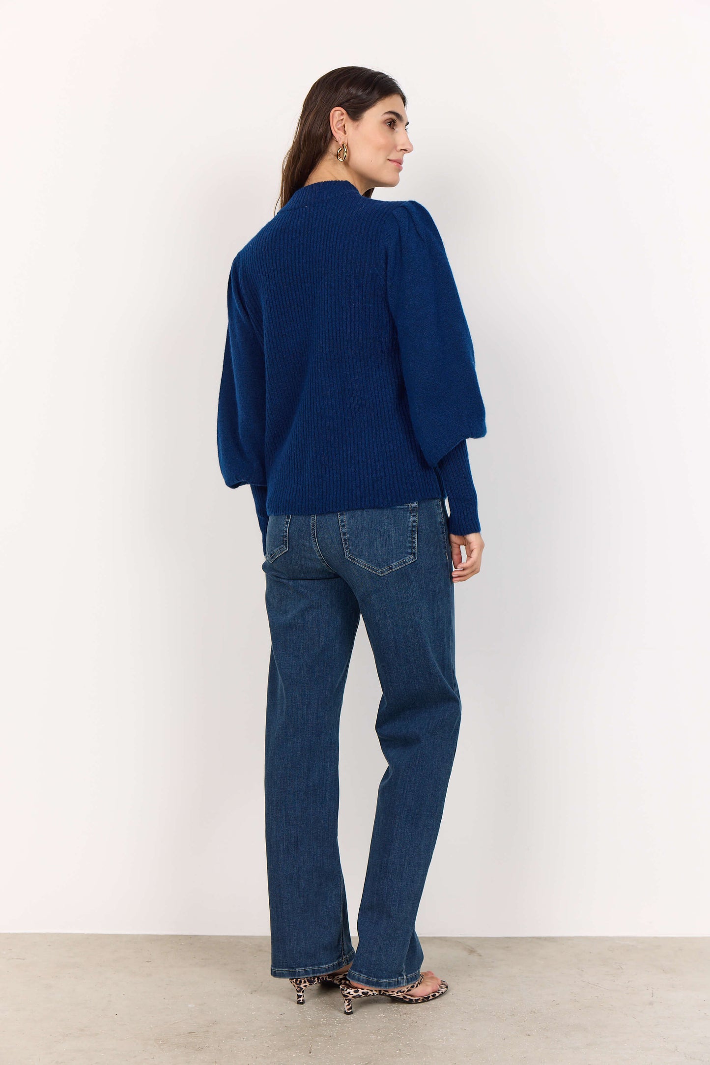 Soyaconcept trui Nessie 60 korenblauw