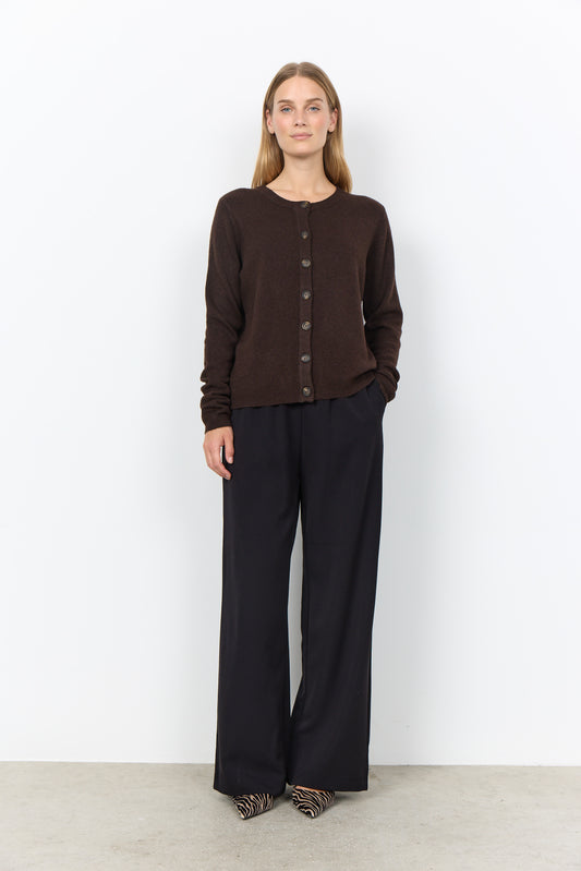 Soyaconcept vest Orlean 2 bruin melange