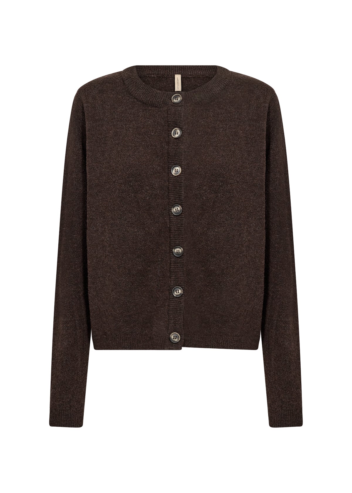 Soyaconcept vest Orlean 2 bruin melange