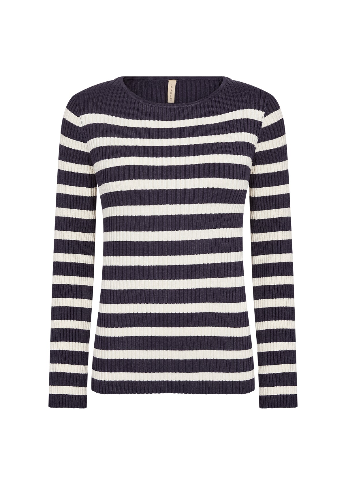 Soyaconcept trui Dollie 813 donkerblauw/offwhite