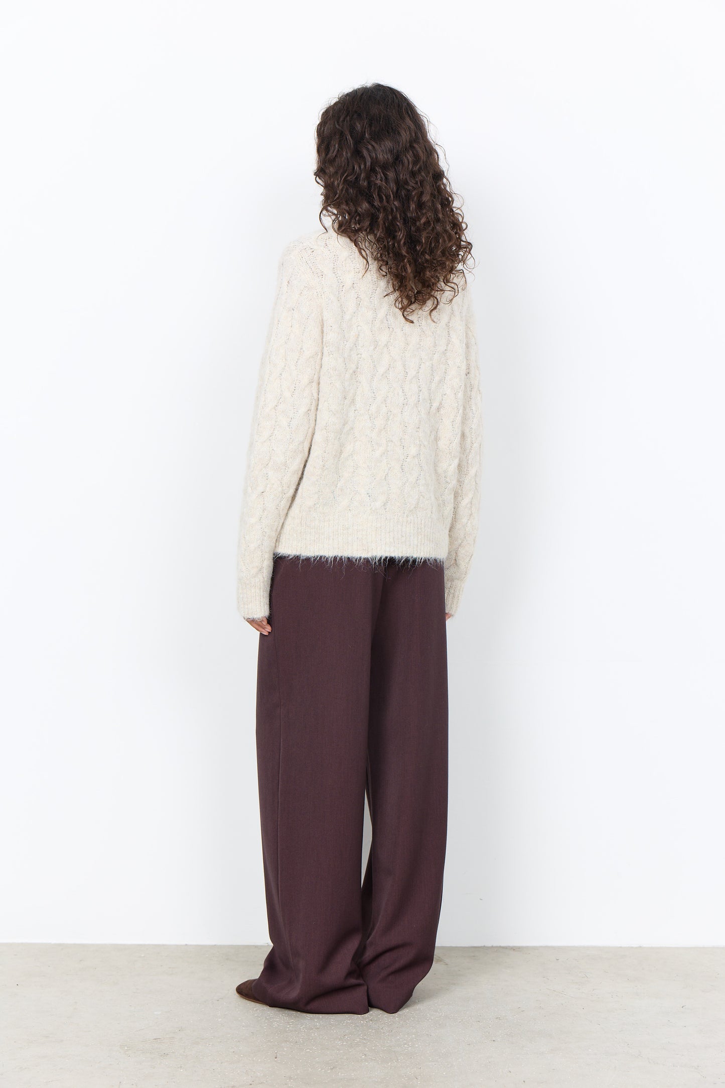 Soyaconcept trui Heida 1 off-white melange