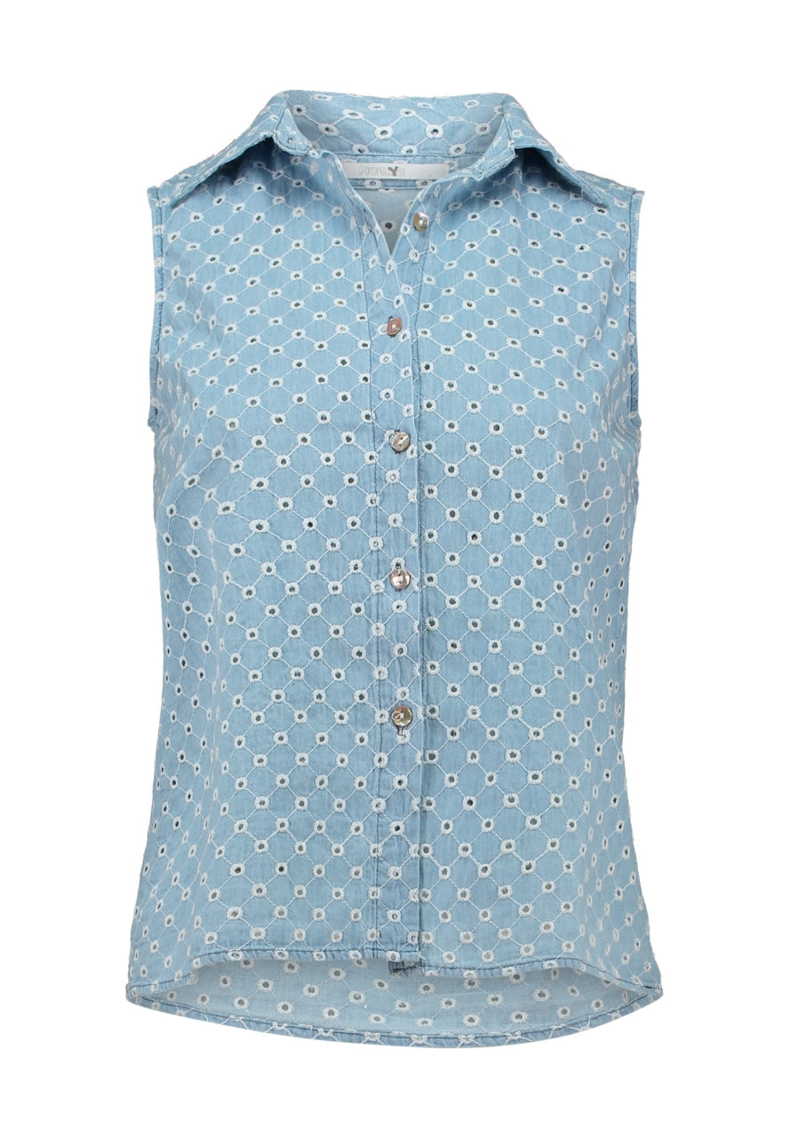 HL blouse Fenja denim