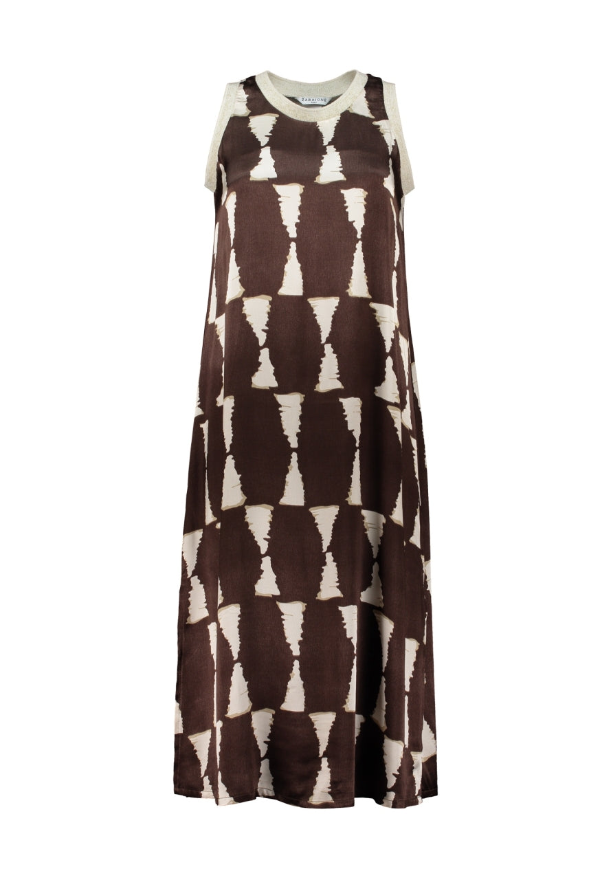 ZB jurk Kacy coffee