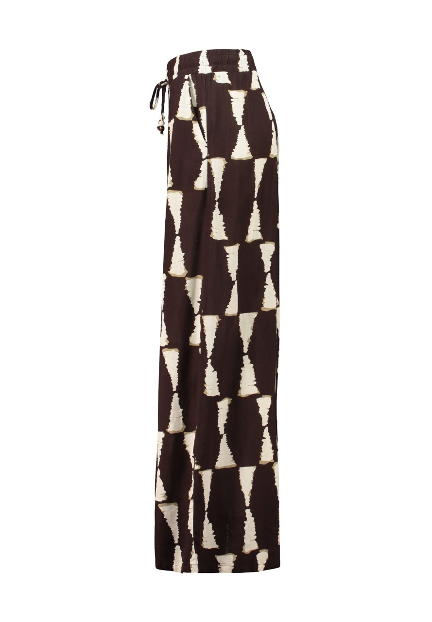 ZB broek Alina coffee