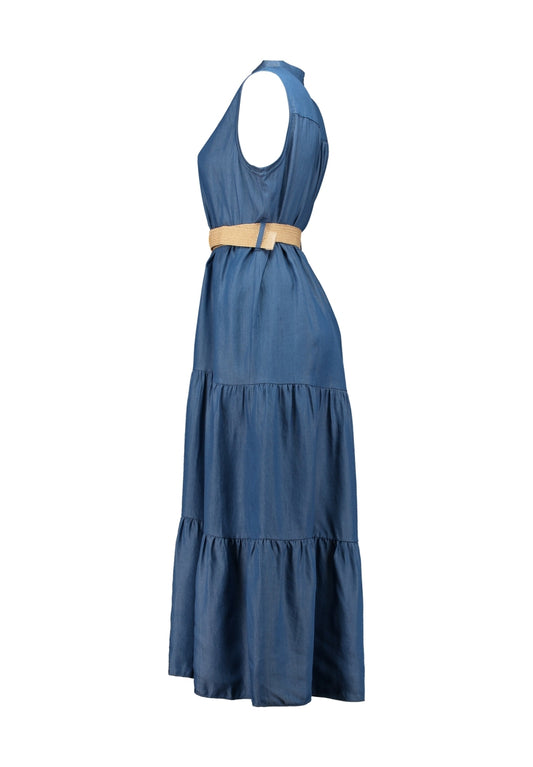ZB jurk Anina jeanslook blue