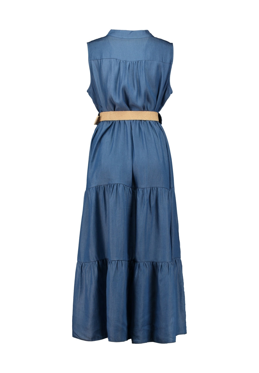 ZB jurk Anina jeanslook blue