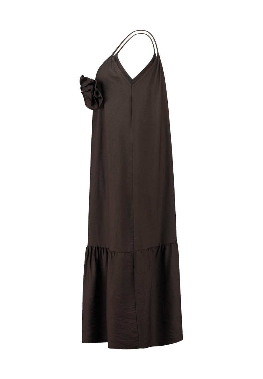 HL jurk Isola espresso