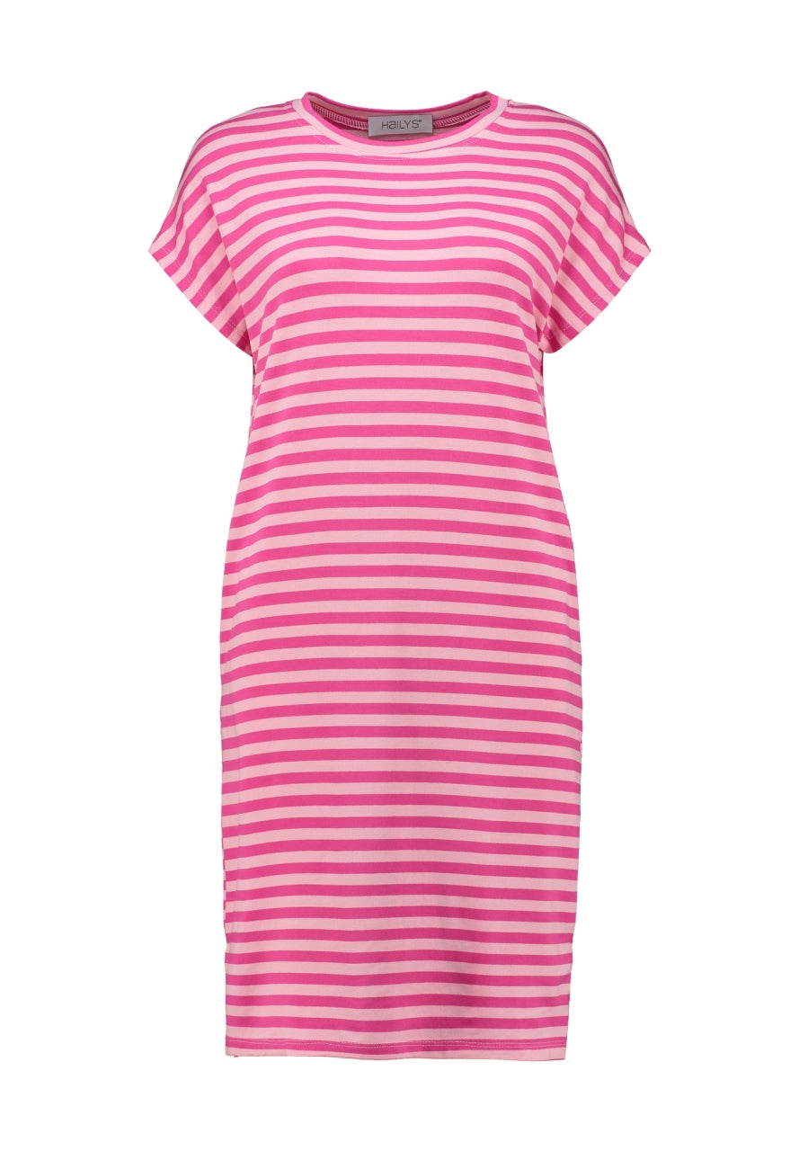 HL jurk Cleo pink stripe