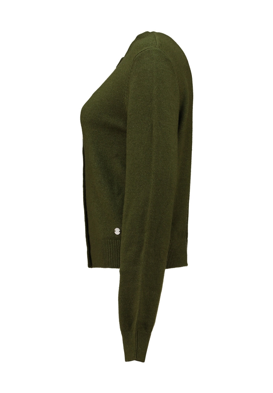 ZB vest Gracelyn moos melange
