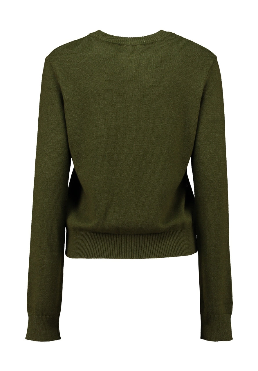 ZB vest Gracelyn moos melange