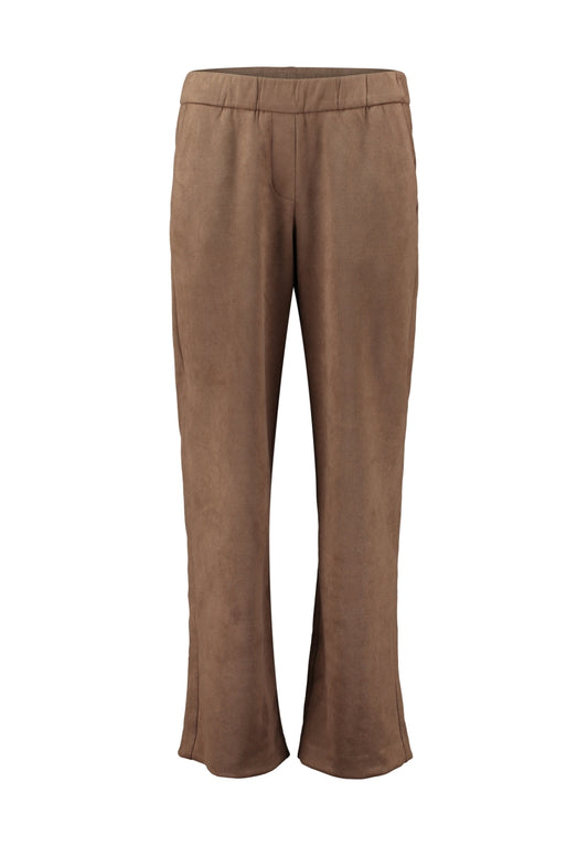 ZB broek Magdalena velours taupe