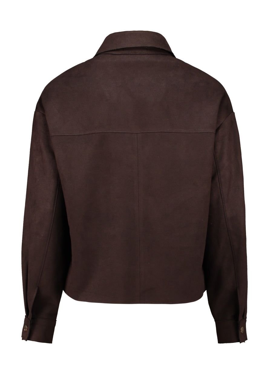 HL blouse Heather cocoa