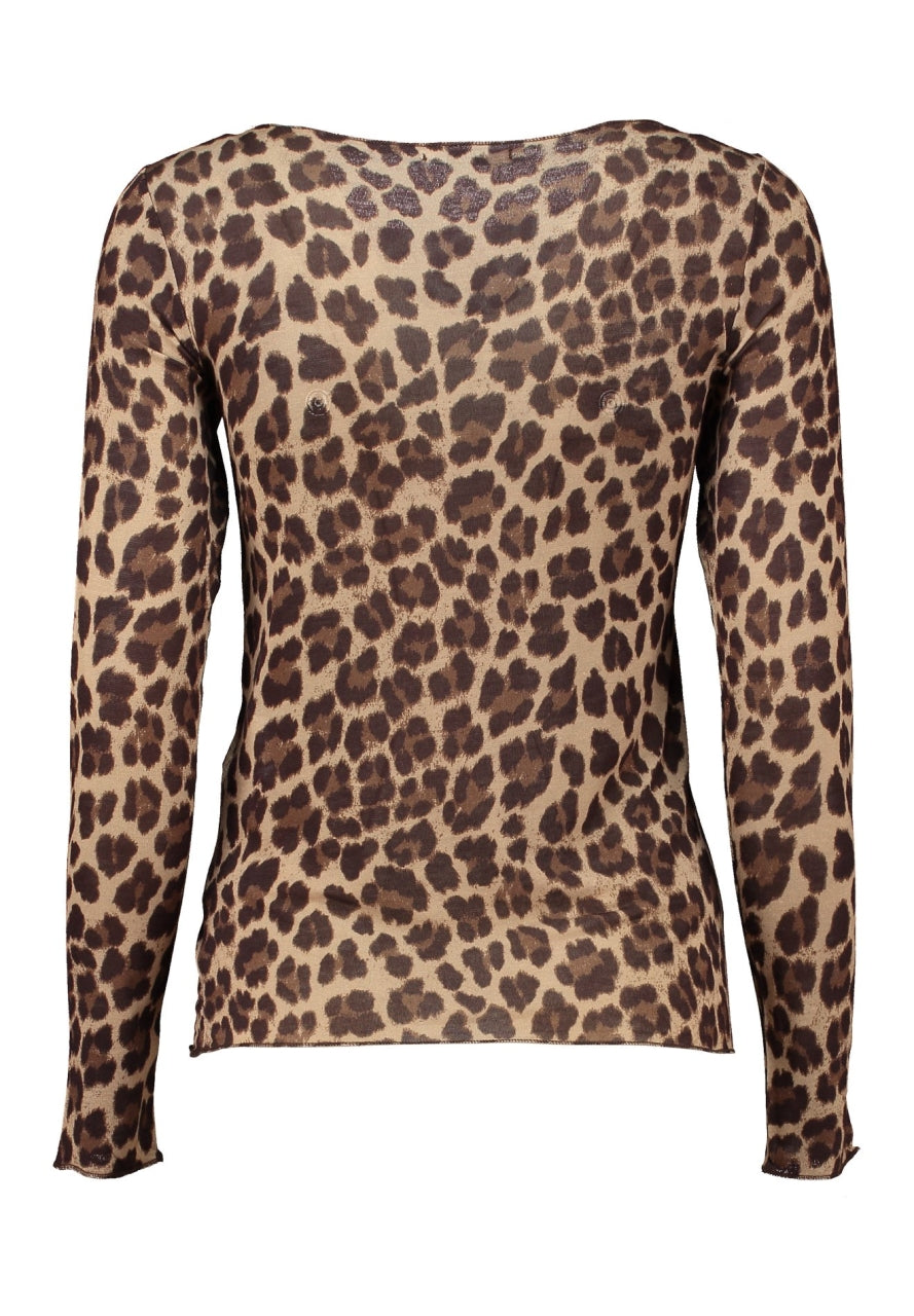 ZB top Kriniaa leopard coffee