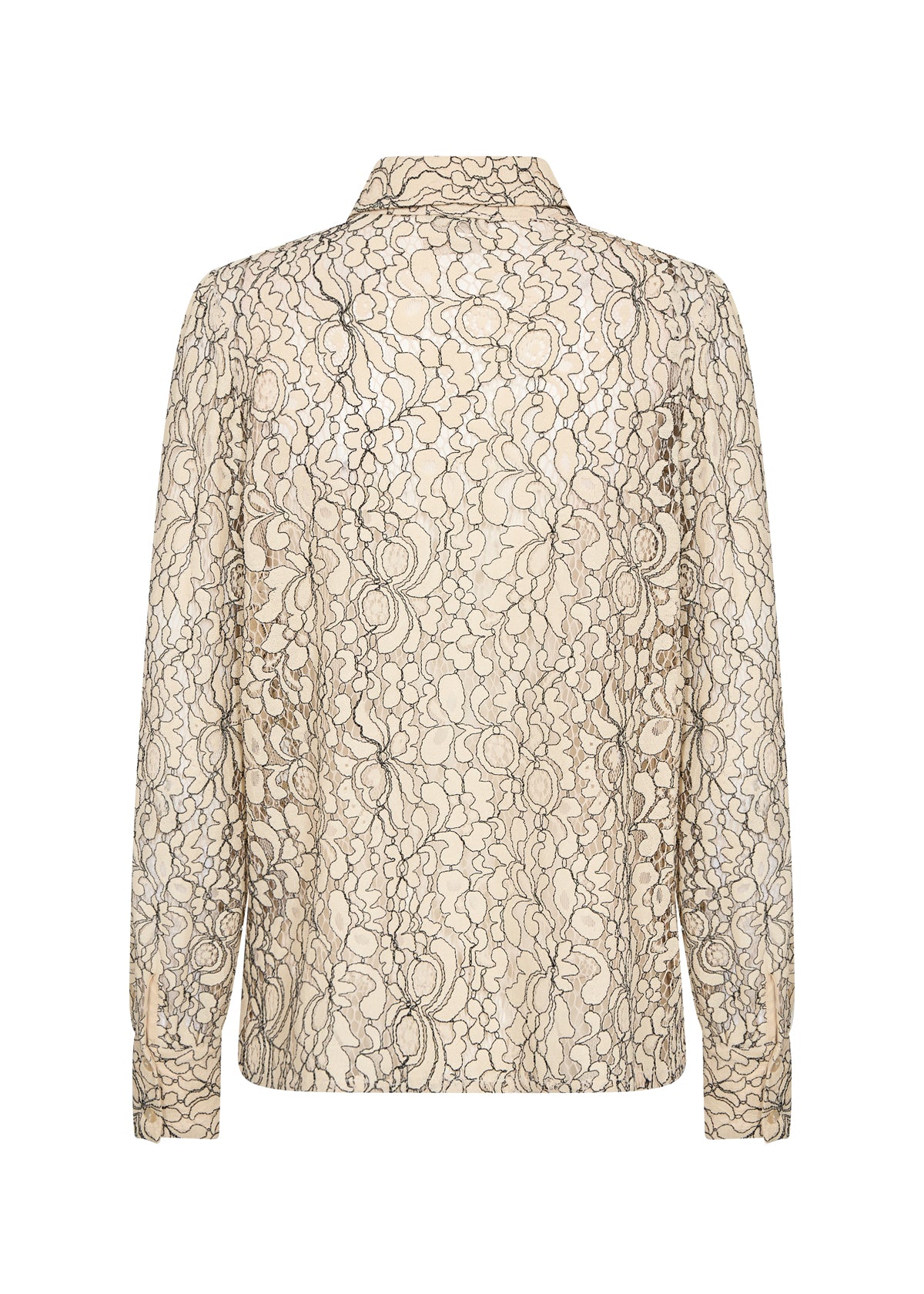 Soyaconcept blouse Nilla 2 creme/zwart