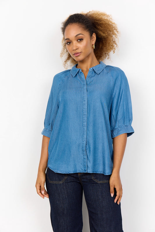 Soyaconcept blouse Liv 50 jeanslook