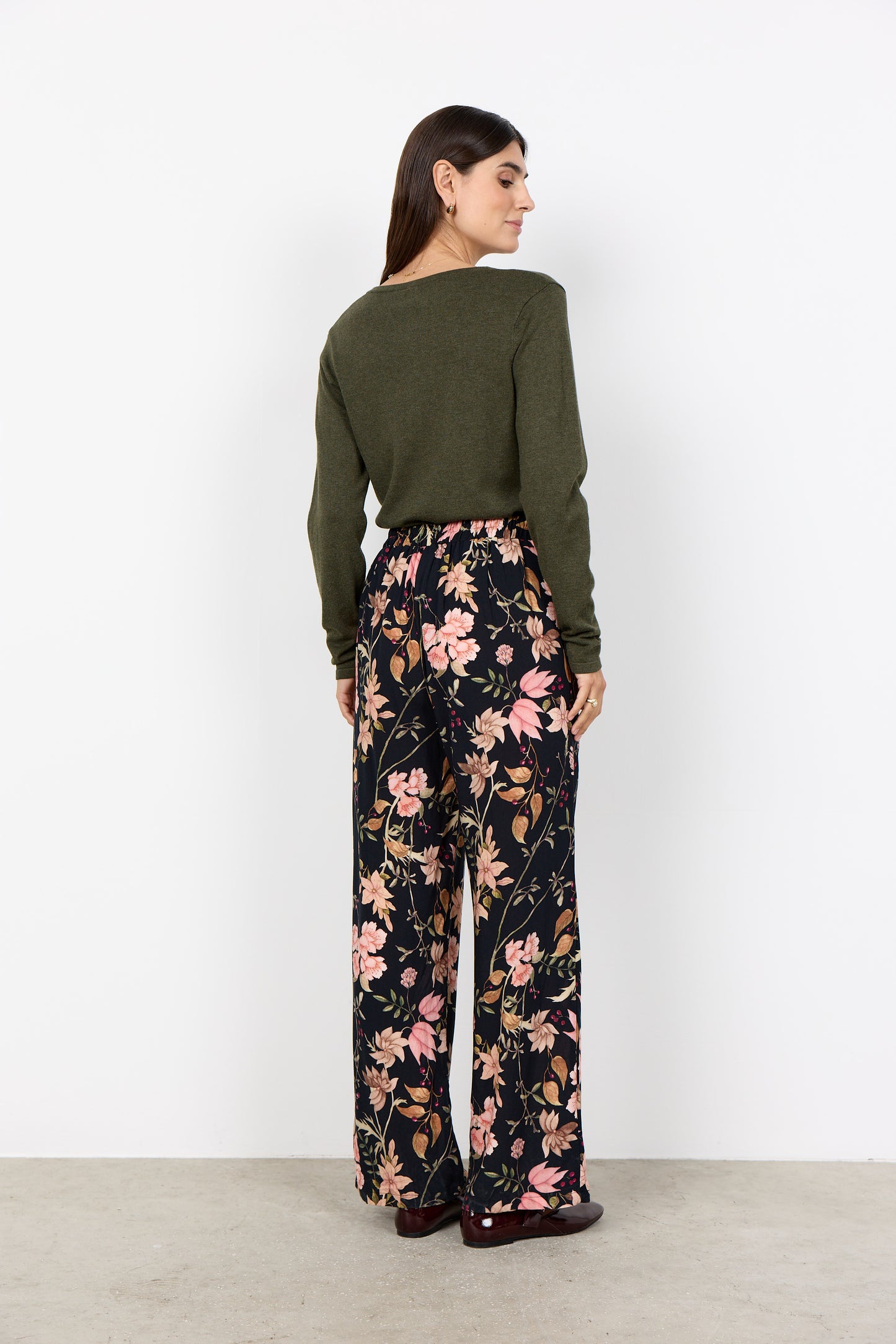 Soyaconcept broek Grace 3C zwart mix