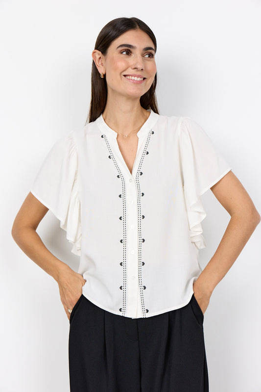 Soyaconcept blouse Radia 235 offwhite/black
