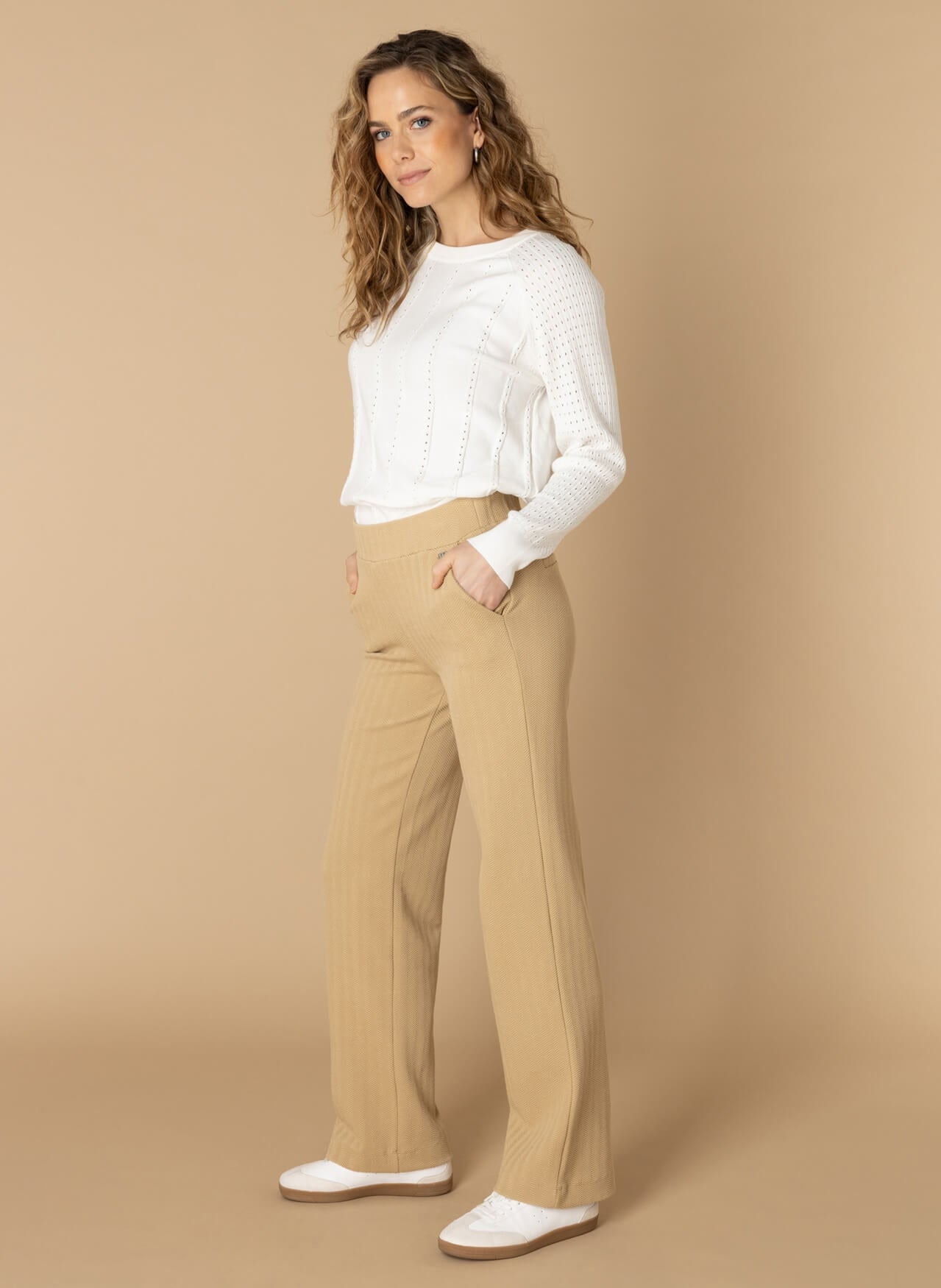 Ivy Beau broek Tuesday sand