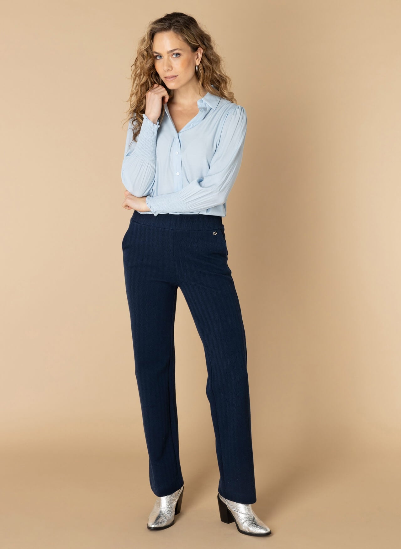 Ivy Beau broek Tuesday blue