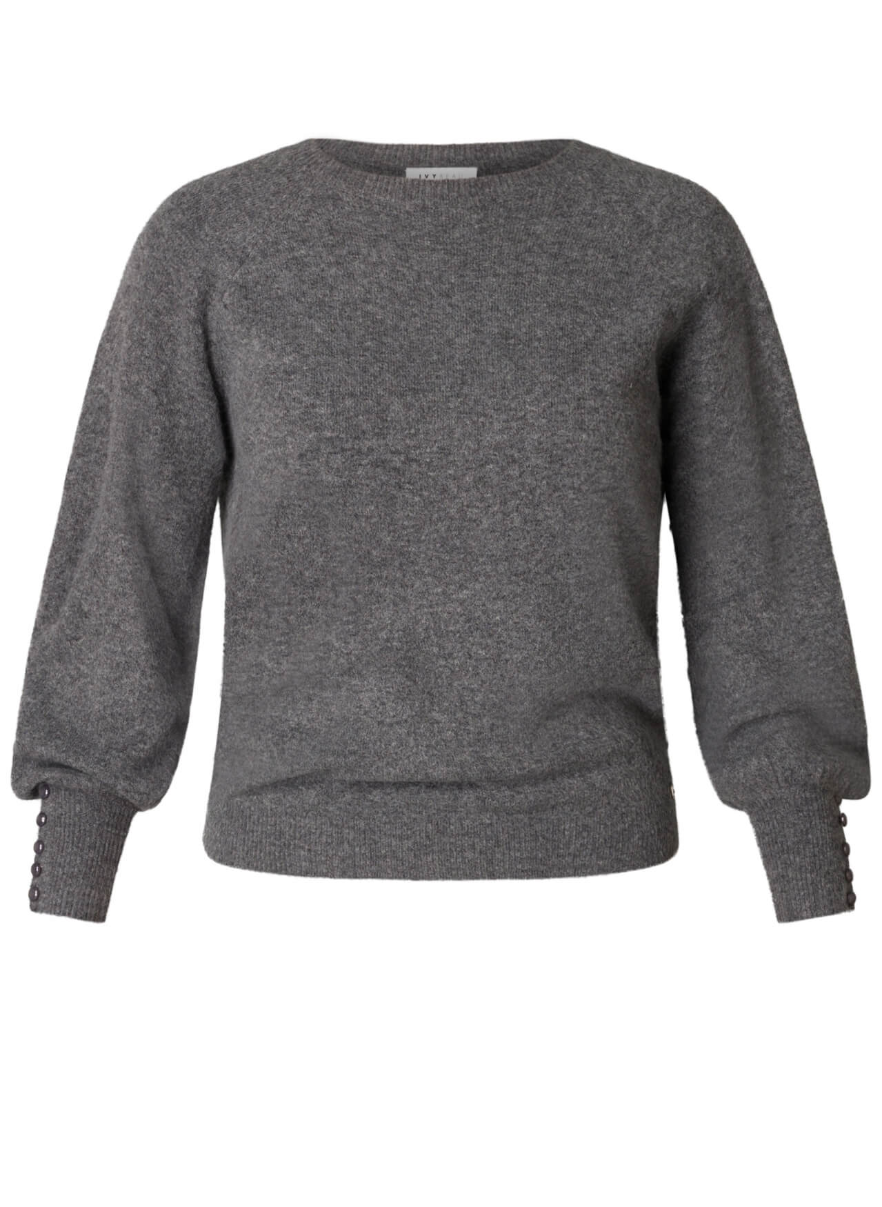 Ivy Beau trui Rania grey melange