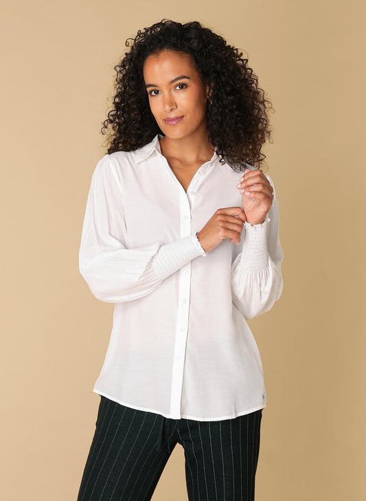 Ivy Beau blouse Rebell white