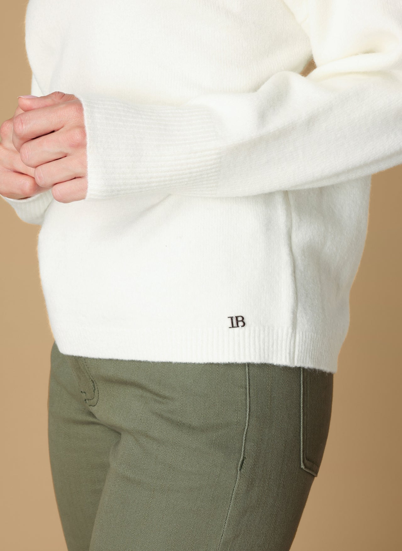 Ivy Beau trui Sophie offwhite
