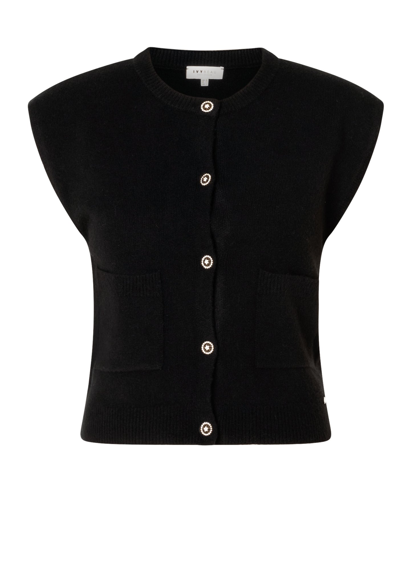 Ivy Beau gilet Stella black