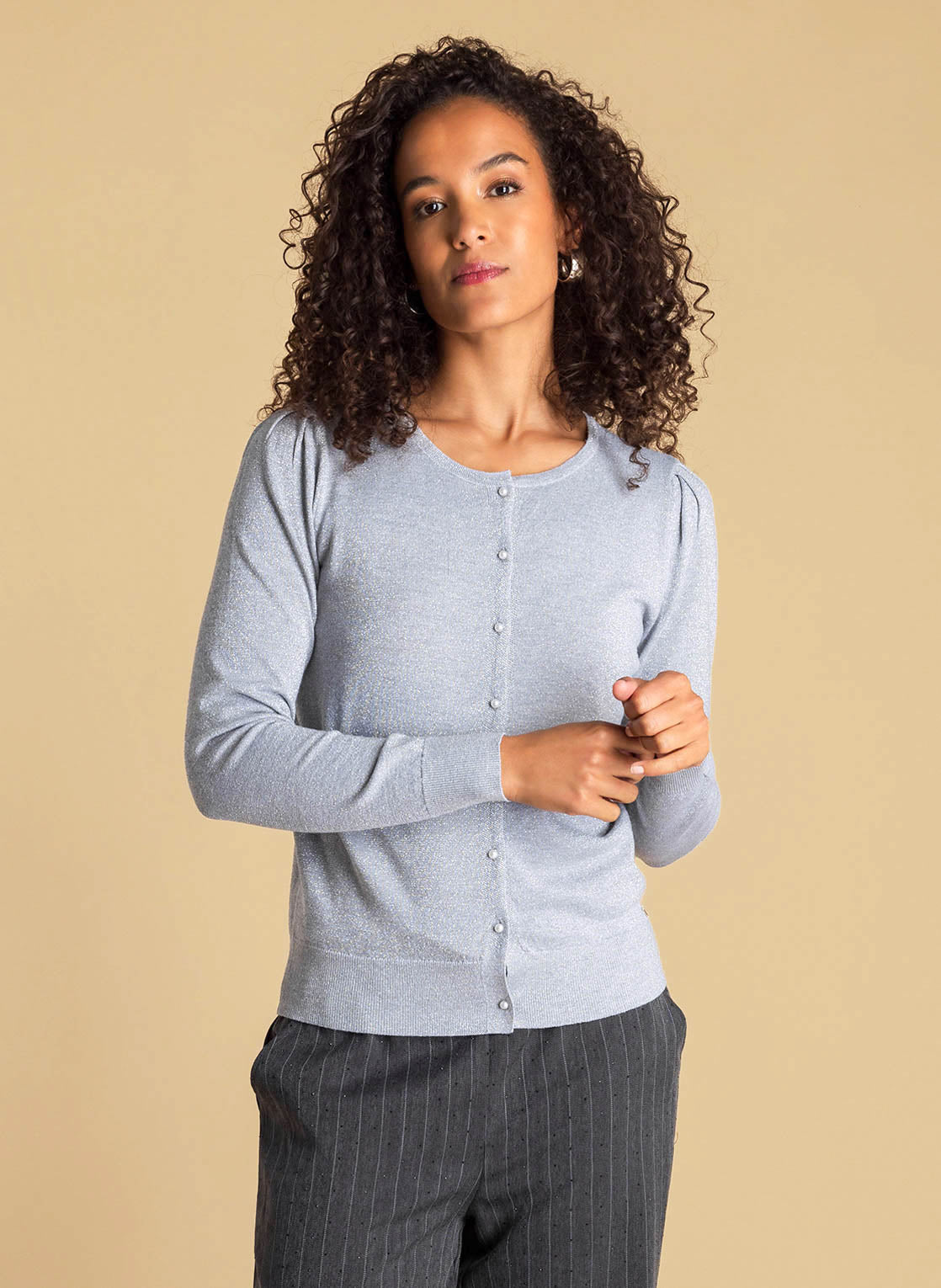 Ivy Beau vest Azra silver