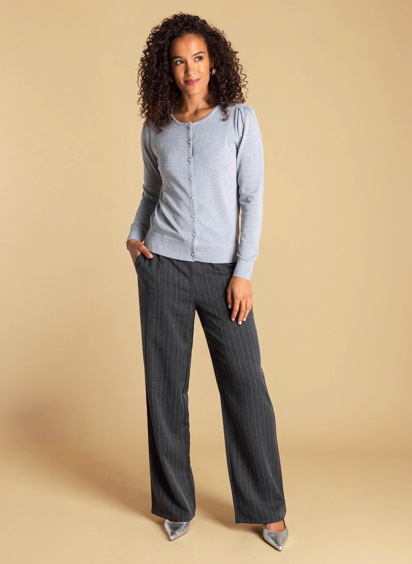 Ivy Beau vest Azra silver