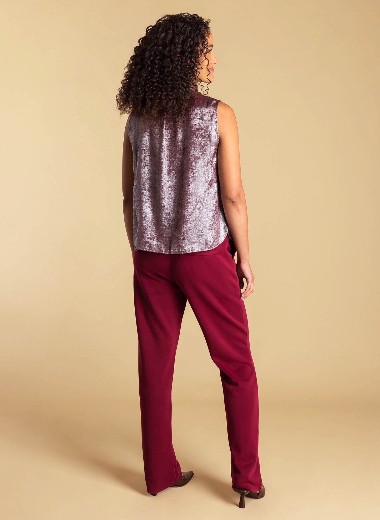 Ivy Beau top Amylia dark red