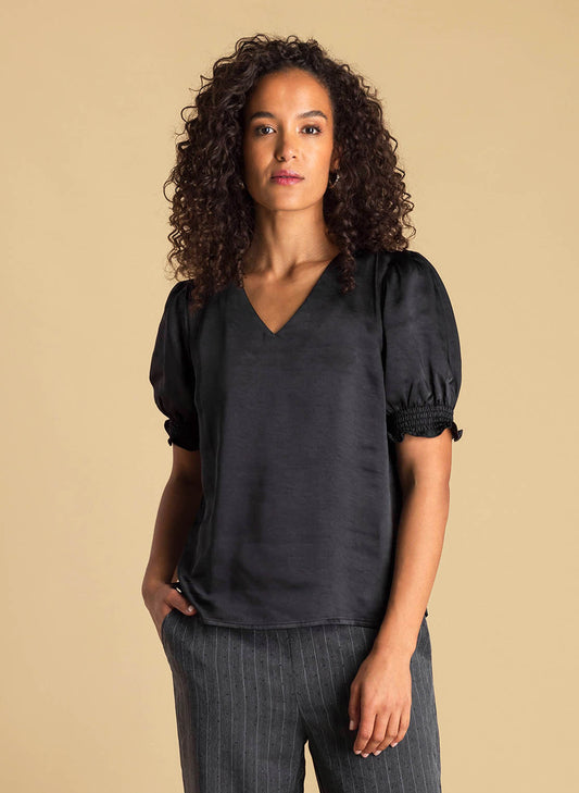 Ivy Beau top Asya black