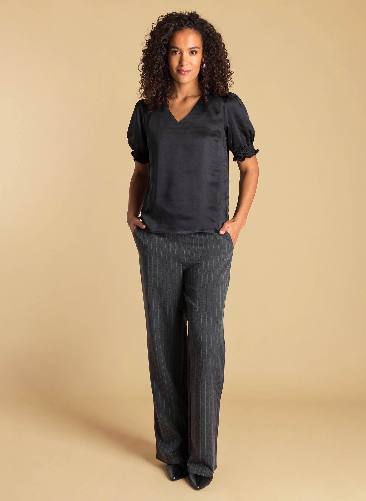 Ivy Beau top Asya black