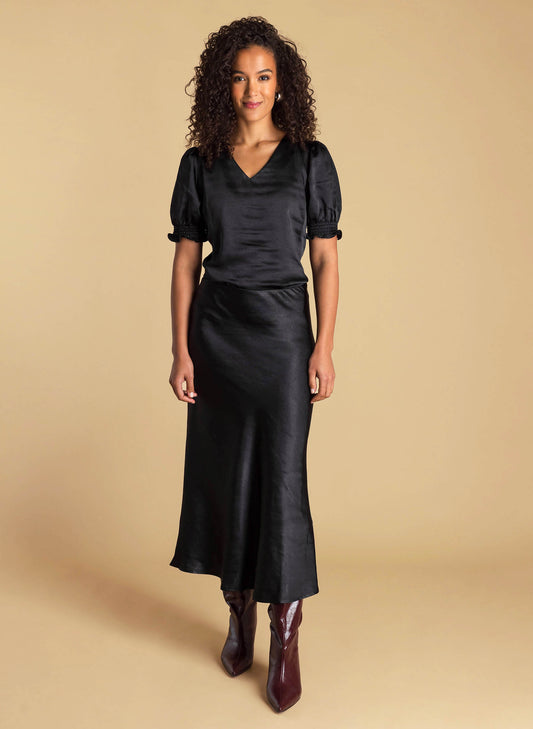 Ivy Beau top Asya black