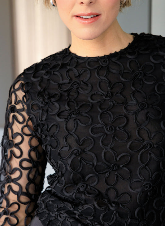 Ivy Beau top Annika black