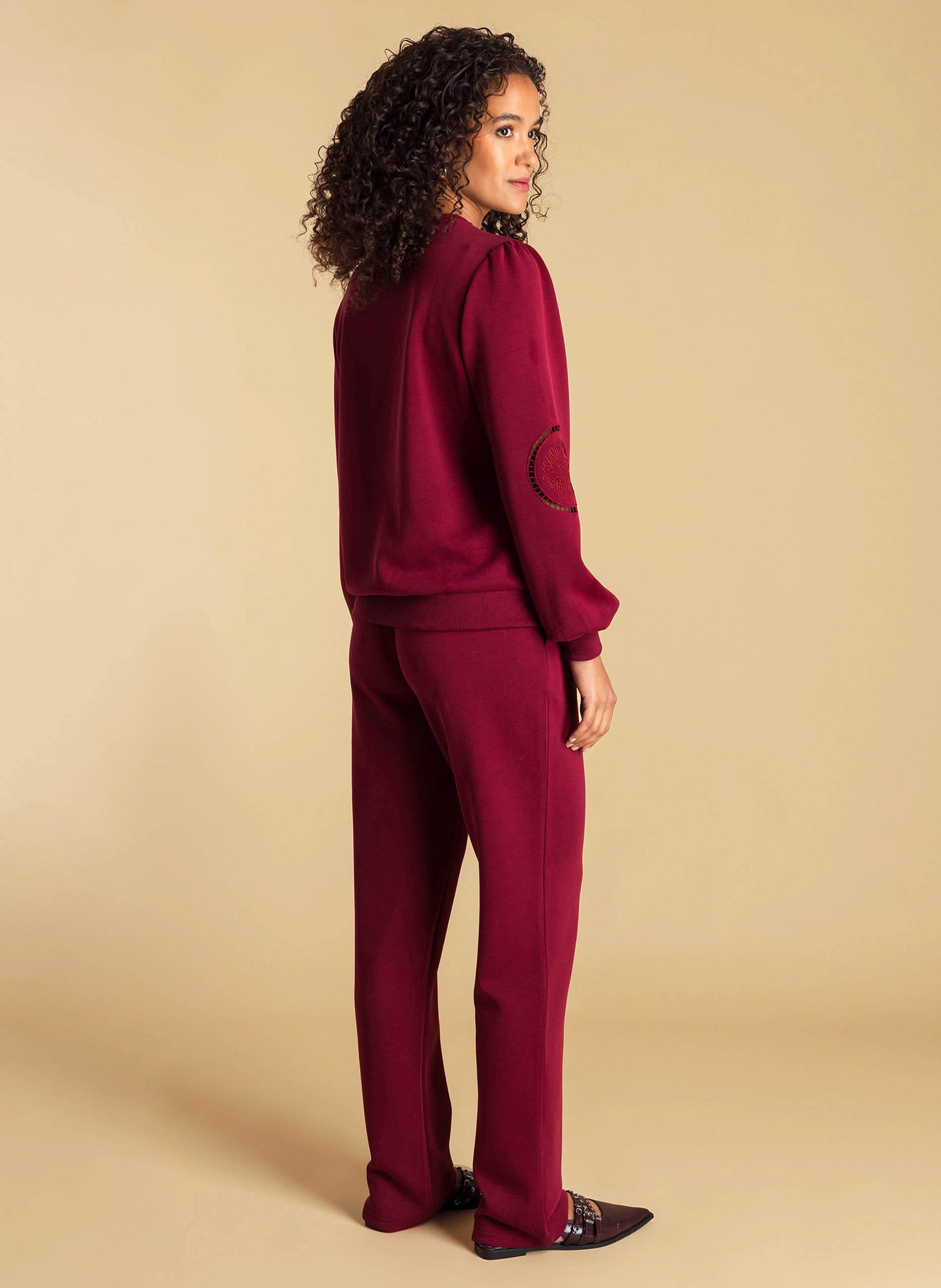 Ivy Beau trui Amanda dark red